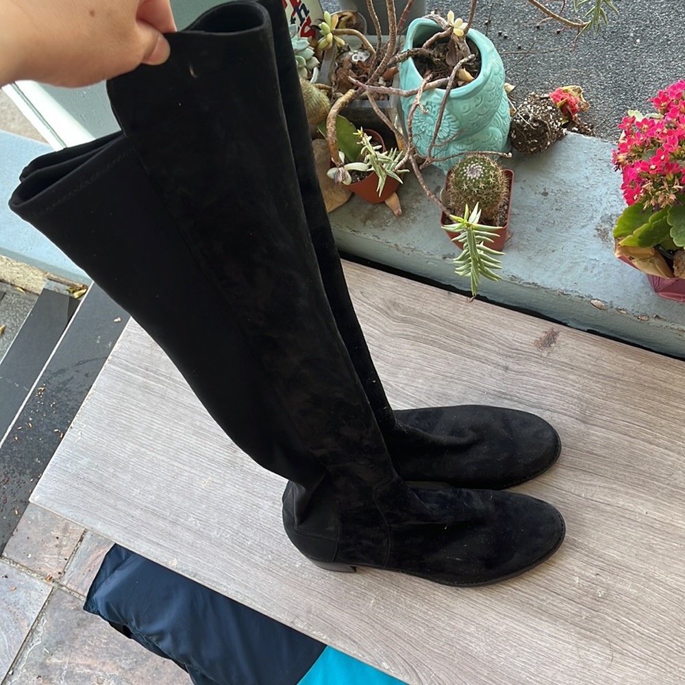 Stuart Weitzman Black Boot - image 2